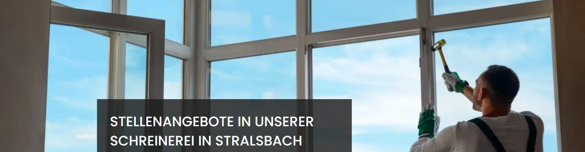 Schreinerei - Fensterbau Marko Straub cover